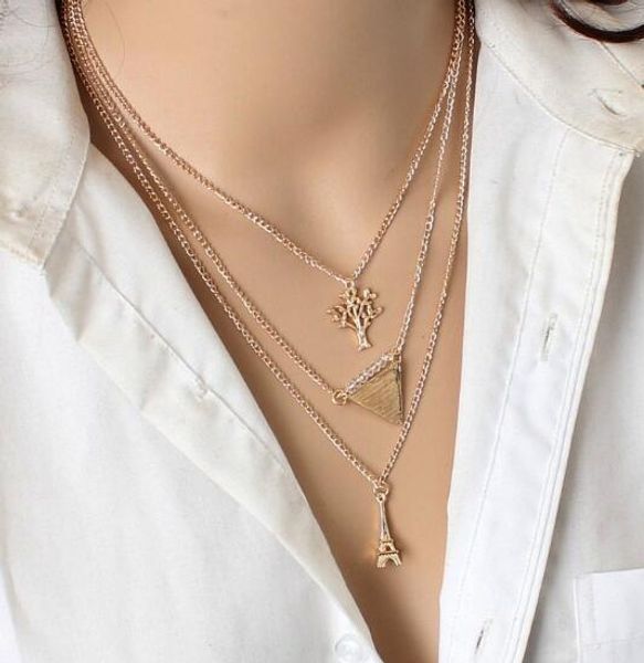 new style european and american popular iron tower small tree necklace simple metal clothing accessories three-layer sweater chain multi-lay, Silver
new style european and american popular iron tower small tree necklace simple metal clothing accessories three-layer sweater chain multi-lay, Silver