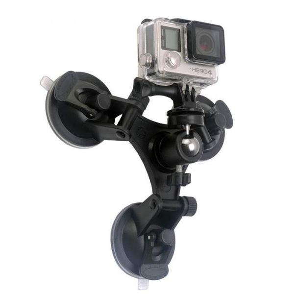 car windshield triple vacuum suction cup fat gecko mount holder bracket with pan tilt for gopro sjcam action camera dslr camera
car windshield triple vacuum suction cup fat gecko mount holder bracket with pan tilt for gopro sjcam action camera dslr camera