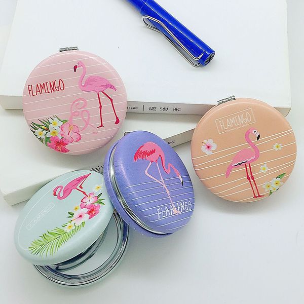 1pc new portable mini double mirror cute flamingo makeup mirror ladies girls pocket folding cosmetic mirrors make up beauty tool
1pc new portable mini double mirror cute flamingo makeup mirror ladies girls pocket folding cosmetic mirrors make up beauty tool