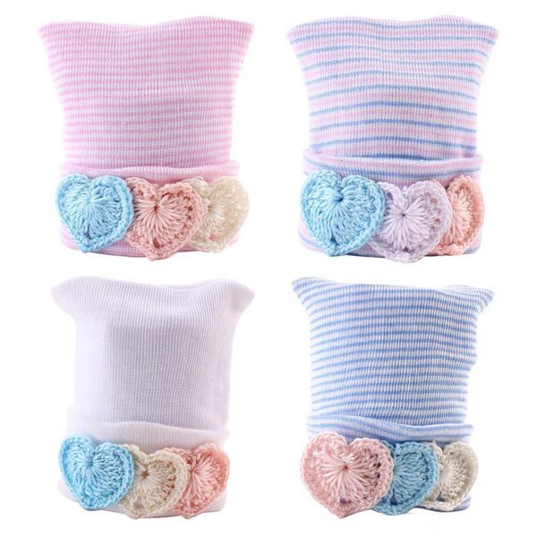 0-6m newborn baby hats infant kids soft stripe cotton caps beanie heart shape decor baby hair accessories winter ear warmer, Yellow
0-6m newborn baby hats infant kids soft stripe cotton caps beanie heart shape decor baby hair accessories winter ear warmer, Yellow