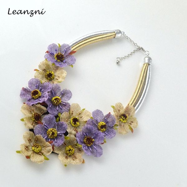 leanzni cloth art flower, special necklace, harvested bohemian jewelry with colorful, suspended women,es1707178, Golden;silver
leanzni cloth art flower, special necklace, harvested bohemian jewelry with colorful, suspended women,es1707178, Golden;silver