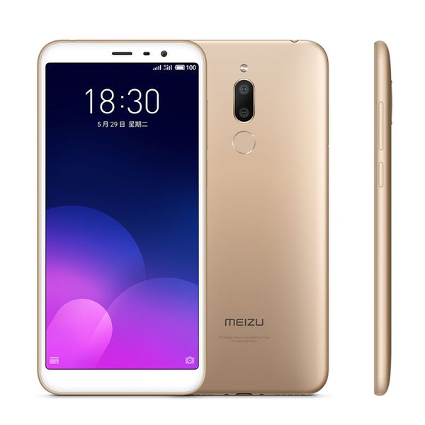 

original meizu meilan 6t 4gb ram 32gb/64gb rom 4g lte mobile phone mt6750 octa core android 5.7" full screen 13mp fingerprint id cell p