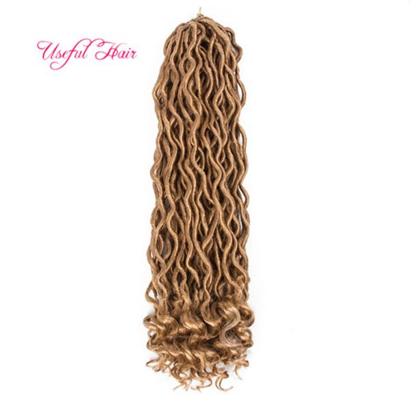 dreadlocs synthetic braiding hair goddess locs faux locs curly crochet hair 18 inch crochet braids synthetic hair extensions for black women
dreadlocs synthetic braiding hair goddess locs faux locs curly crochet hair 18 inch crochet braids synthetic hair extensions for black women