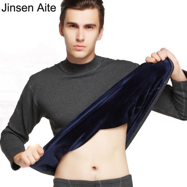jinsen aite winter fleece thick warm high collar man thermal underwear sets soft solid male long johns 3xl plus size js642, Black;brown
jinsen aite winter fleece thick warm high collar man thermal underwear sets soft solid male long johns 3xl plus size js642, Black;brown