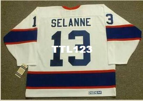 men #13 teemu selanne winnipeg jets 1992 ccm vintage away hockey jersey or custom any name or number retro jersey, Black;red
men #13 teemu selanne winnipeg jets 1992 ccm vintage away hockey jersey or custom any name or number retro jersey, Black;red