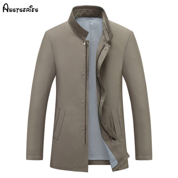 2018 spring and autumn jackets new men's business casual jacket men's slim fit jacket dad's clothes d120, Black;brown
2018 spring and autumn jackets new men's business casual jacket men's slim fit jacket dad's clothes d120, Black;brown