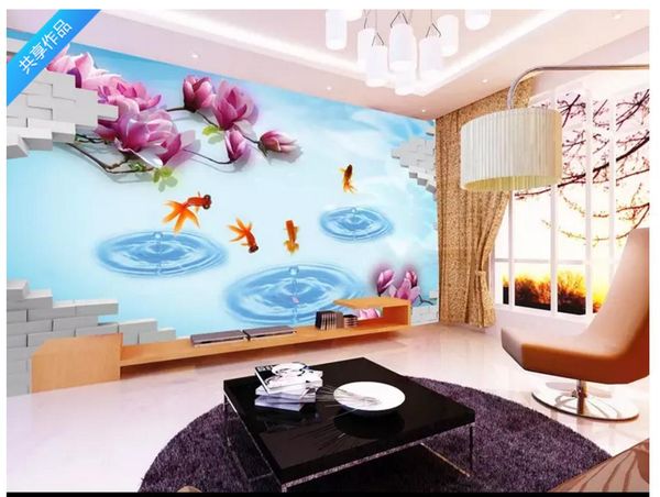 custom 3d p wall murals wallpaper magnolia goldfish 3d tv background wall painting home interior decor murals wallpapers for walls 3d
custom 3d p wall murals wallpaper magnolia goldfish 3d tv background wall painting home interior decor murals wallpapers for walls 3d