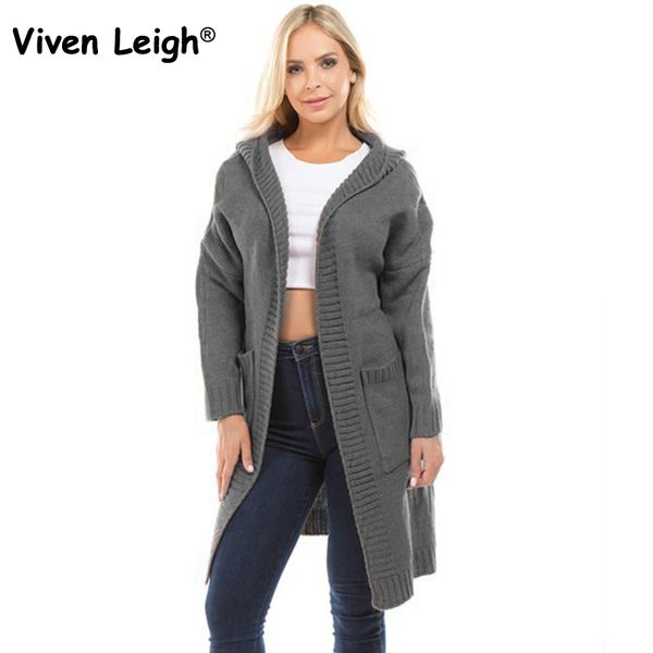 fashion hooded long cardigan sweaters with pockets women autumn winter casual knit loose jumper outwear oversize cardigan coat, White;black
fashion hooded long cardigan sweaters with pockets women autumn winter casual knit loose jumper outwear oversize cardigan coat, White;black