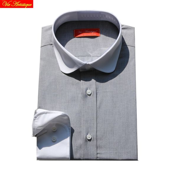 men shirt cotton dress brand business shirts long sleeve casual slim fit 2018 plus size 789 xl tailored silver grey, White;black
men shirt cotton dress brand business shirts long sleeve casual slim fit 2018 plus size 789 xl tailored silver grey, White;black