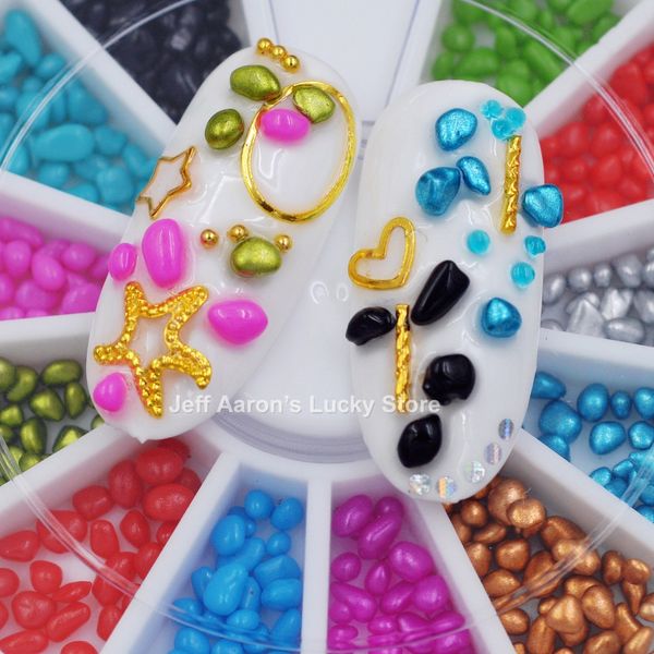 12 colors irregular shape 3d glitter nail art decorations rhinestones wheel gem nails accessoires supplies tool, Silver;gold
12 colors irregular shape 3d glitter nail art decorations rhinestones wheel gem nails accessoires supplies tool, Silver;gold