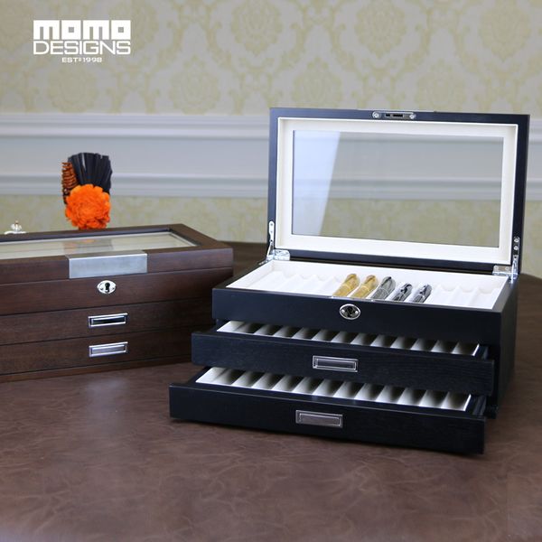wooden pen box for 12-60 piece pen collection display and wood storage box for men's gift high end quality pencil storage case, Black;blue
wooden pen box for 12-60 piece pen collection display and wood storage box for men's gift high end quality pencil storage case, Black;blue