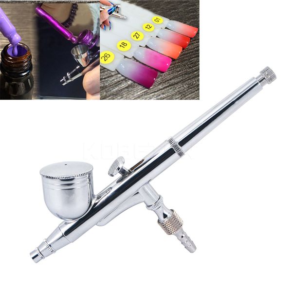 wholesale-dual-action aerografo 0.2mm spray gun for nail art/body tattoos spray/ cake/ toy models airbrush kit for art craft brush gift, Silver
wholesale-dual-action aerografo 0.2mm spray gun for nail art/body tattoos spray/ cake/ toy models airbrush kit for art craft brush gift, Silver