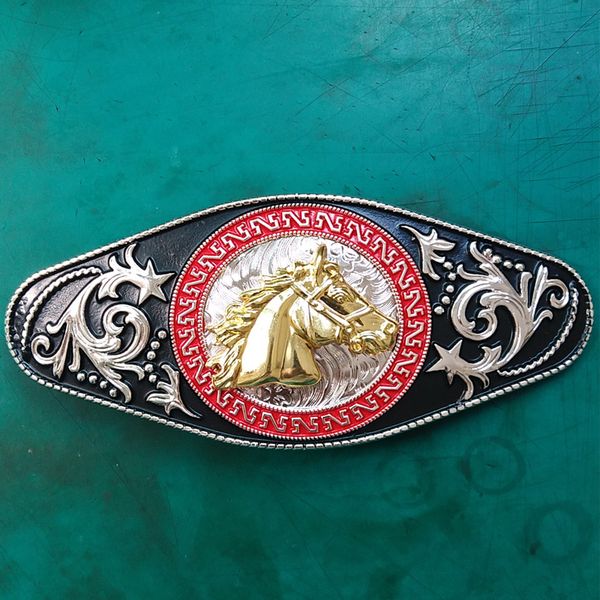 1 pcs golden horse head buckle hebillas cinturon men's western cowboy belt buckle fit 4cm wide belts, Slivery;black
1 pcs golden horse head buckle hebillas cinturon men's western cowboy belt buckle fit 4cm wide belts, Slivery;black