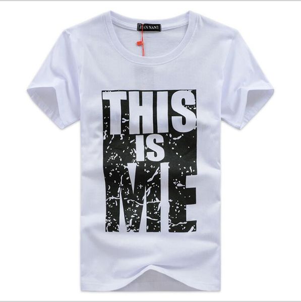 brand designer-fashion new t-shirts men's clothing slim camisa masculinast shirt men summer cotton short sleeve letter printed tees, White;black
brand designer-fashion new t-shirts men's clothing slim camisa masculinast shirt men summer cotton short sleeve letter printed tees, White;black