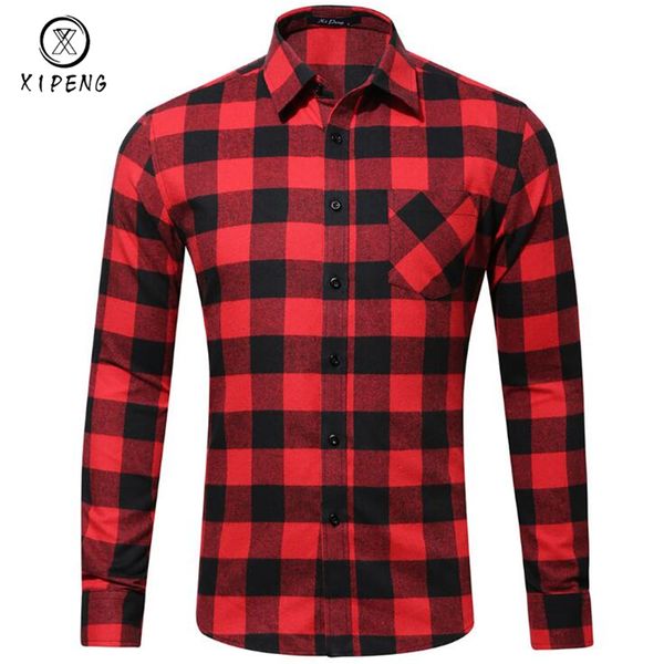 2018 new men's plaid flannel shirt slim fit soft comfortable autumn male shirt men's business casual long-sleeved shirts, White;black
2018 new men's plaid flannel shirt slim fit soft comfortable autumn male shirt men's business casual long-sleeved shirts, White;black