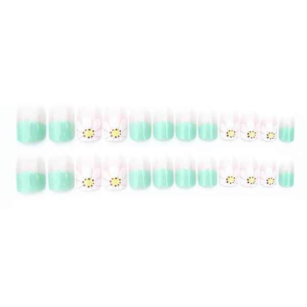 24pcs set flower design nail tips acrylic false french full nails art, Red;gold
24pcs set flower design nail tips acrylic false french full nails art, Red;gold