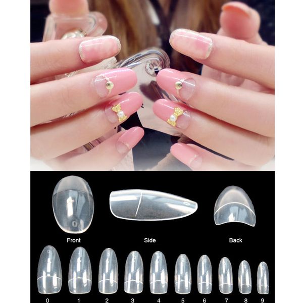 500pcs/set clear nature half nail tips round head professional lady fingernail diy artificial fake nail tips art, Red;gold
500pcs/set clear nature half nail tips round head professional lady fingernail diy artificial fake nail tips art, Red;gold
