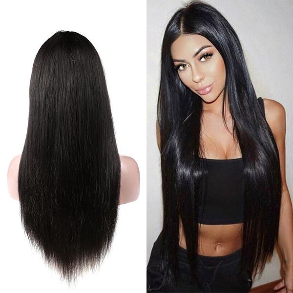 straight lace front wigs with baby hair brazilian virgin human hair lace wigs for black women 12-24 inch natural color can be dyed, Black;brown
straight lace front wigs with baby hair brazilian virgin human hair lace wigs for black women 12-24 inch natural color can be dyed, Black;brown