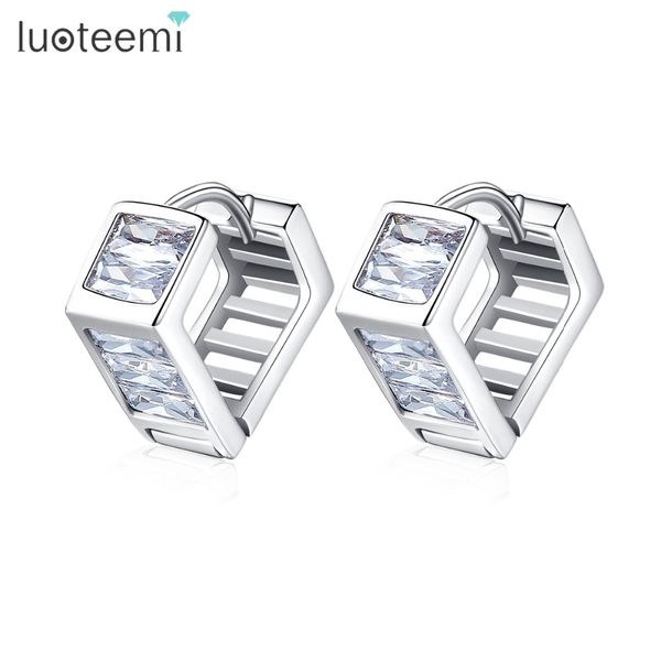 luoteemi brand new delicate ear hoop simple design geometric shape earrings cubic zirconia jewelry for women girl birthday gift, Golden;silver
luoteemi brand new delicate ear hoop simple design geometric shape earrings cubic zirconia jewelry for women girl birthday gift, Golden;silver