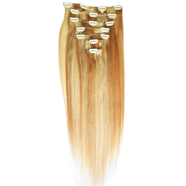 14" 16"18""22"24" clip in human hair extensions straight full head set 8pcs 100g machine made remy hair clip, Black;brown
14" 16"18""22"24" clip in human hair extensions straight full head set 8pcs 100g machine made remy hair clip, Black;brown
