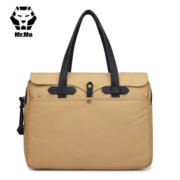 vintage leather + canvas men briefcase business bag portfolio men office bag male computer lapaache case document totes
vintage leather + canvas men briefcase business bag portfolio men office bag male computer lapaache case document totes