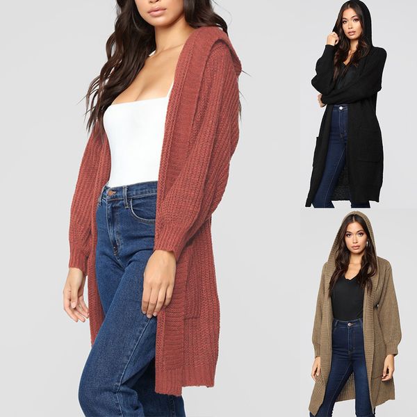 new supply in europe and the united station amazon wish 2018 red curry trichromatic hooded knitting cardigan qiu dong, White;black
new supply in europe and the united station amazon wish 2018 red curry trichromatic hooded knitting cardigan qiu dong, White;black