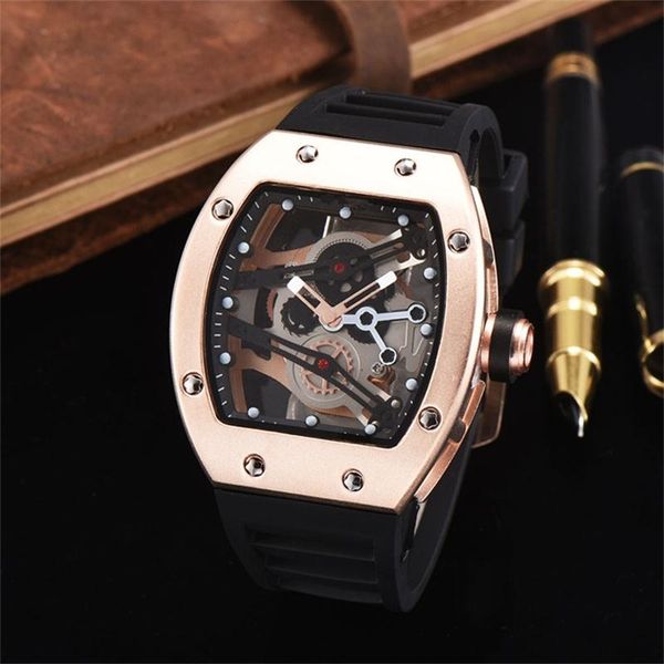 high quality men Quartz watches Silica Gel Strap watch men Casual Fashion Skeleton quartz watch Wholesale Free Shipping
high quality men Quartz watches Silica Gel Strap watch men Casual Fashion Skeleton quartz watch Wholesale Free Shipping