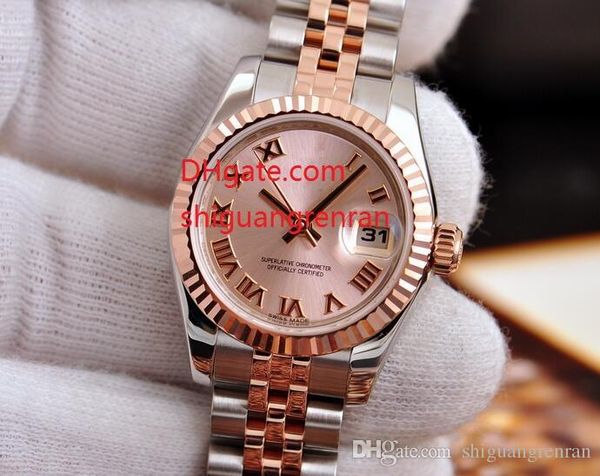 Luxury AAA women Wristwatches 179171 26mm pink Roman dial High quality Automatic Mechanical Classical clock Ladies Womens Watches
Luxury AAA women Wristwatches 179171 26mm pink Roman dial High quality Automatic Mechanical Classical clock Ladies Womens Watches