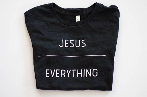 jesus over everything t-shirt girl cotton tumblr tee christian ladies shirt graphic letter crewneck t shirt casual hipster, White
jesus over everything t-shirt girl cotton tumblr tee christian ladies shirt graphic letter crewneck t shirt casual hipster, White
