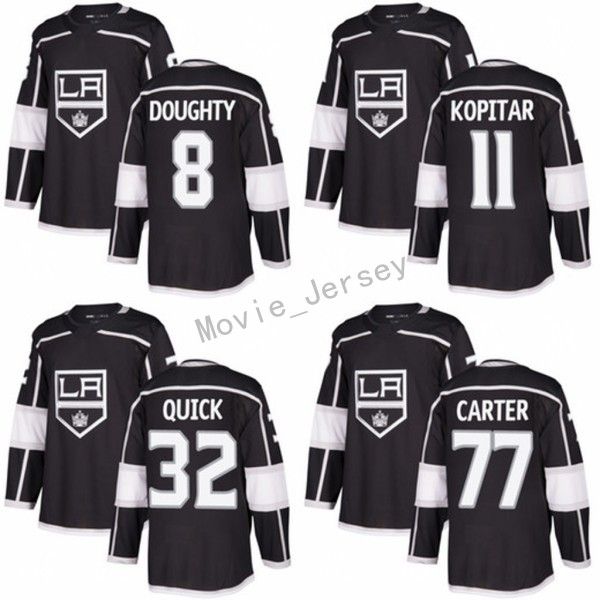 Los Angeles Kings Jerseys LA Ice Hockey 2017 2018 New Season 8 Drew Doughty 11 Anze Kopitar Jersey Black 32 Jonathan Quick 77 Jeff Carter
Los Angeles Kings Jerseys LA Ice Hockey 2017 2018 New Season 8 Drew Doughty 11 Anze Kopitar Jersey Black 32 Jonathan Quick 77 Jeff Carter