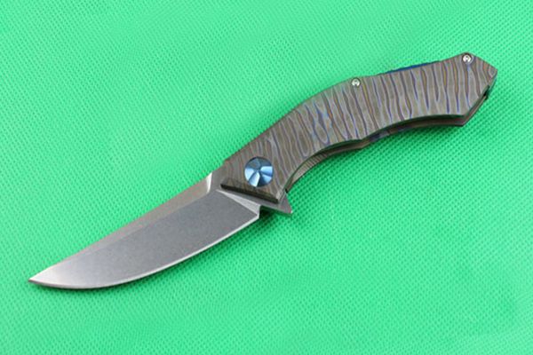 Newest High End Shirogorov Blue Moon Scimitar Flipper Bearing System Folding knife Outdoor Survival Gear EDC Utility Knives P320Q
Newest High End Shirogorov Blue Moon Scimitar Flipper Bearing System Folding knife Outdoor Survival Gear EDC Utility Knives P320Q