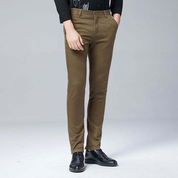anbican brand 2018 winter casual pants men thick cotton slim fit khaki chino pants long trousers male brand clothing plus size, Black
anbican brand 2018 winter casual pants men thick cotton slim fit khaki chino pants long trousers male brand clothing plus size, Black