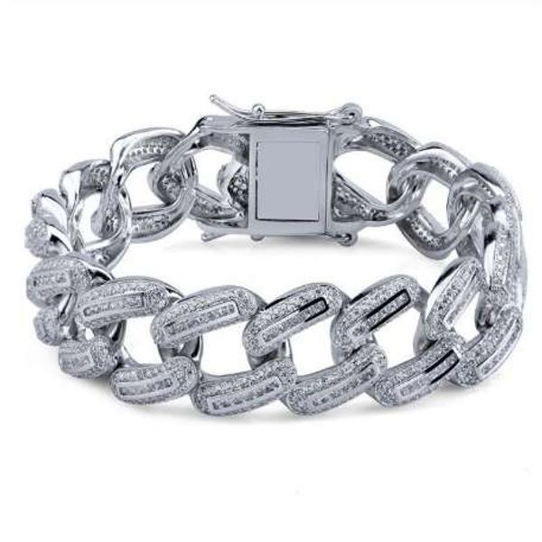 7" 8" luxury mens jewlery men boy gift iced miami cuban link chain gold silver color micro pave cz zircoonia bling bracelet, Black
7" 8" luxury mens jewlery men boy gift iced miami cuban link chain gold silver color micro pave cz zircoonia bling bracelet, Black