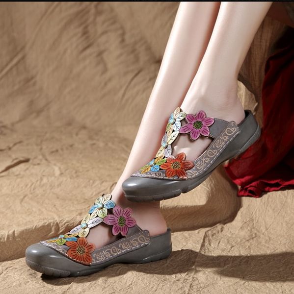 vintage genuine leather brand women sandals summer women beach sandals comfortable flip fllops eu size 35-42 grey, Black
vintage genuine leather brand women sandals summer women beach sandals comfortable flip fllops eu size 35-42 grey, Black