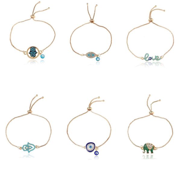 2018 good luck hamsa hand charm blue evil eye bracelet turkey fatima hand handmade jewelry gold color chain for woman gift, Black
2018 good luck hamsa hand charm blue evil eye bracelet turkey fatima hand handmade jewelry gold color chain for woman gift, Black