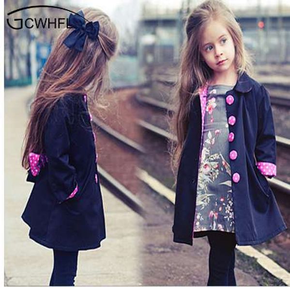 kids 2-14 year wind coats children outerwear fashion girl coat fashion bowknot long sleeve spring autumn jacket for girls, Blue;gray 
kids 2-14 year wind coats children outerwear fashion girl coat fashion bowknot long sleeve spring autumn jacket for girls, Blue;gray