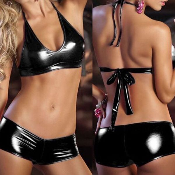 faux leather lingerie set women wet-look clubwear party underwear bodysuit, Red;black
faux leather lingerie set women wet-look clubwear party underwear bodysuit, Red;black