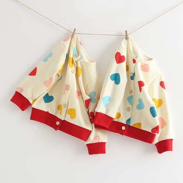 Baby Girl Clothing Coat with Velet Girl Spring fall Outwear kids clothes t shirt coat spring fall love heart design coat
Baby Girl Clothing Coat with Velet Girl Spring fall Outwear kids clothes t shirt coat spring fall love heart design coat