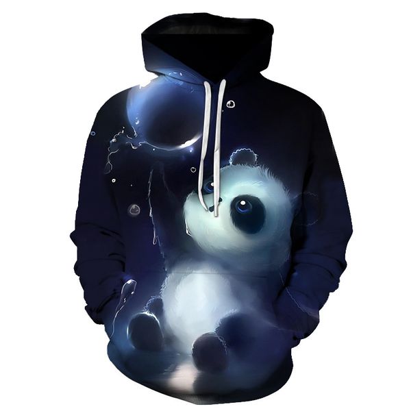 2018 new fashion men/women 3d hoodies pandas play with bubbles print hooded hoodies leisure 3d sweatshirts hoody autumn wint, Black
2018 new fashion men/women 3d hoodies pandas play with bubbles print hooded hoodies leisure 3d sweatshirts hoody autumn wint, Black