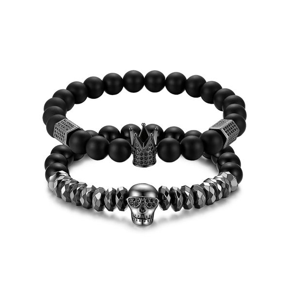 boniskiss men stainless steel bangles & bracelets new trendy fashion black color skeleton and imperial crown for man jewelry
boniskiss men stainless steel bangles & bracelets new trendy fashion black color skeleton and imperial crown for man jewelry