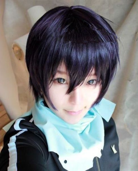 ly & cs sale dance party cosplays>>>new noragami yato cosplay wig short purple convention event cos party wig, Black;brown
ly & cs sale dance party cosplays>>>new noragami yato cosplay wig short purple convention event cos party wig, Black;brown