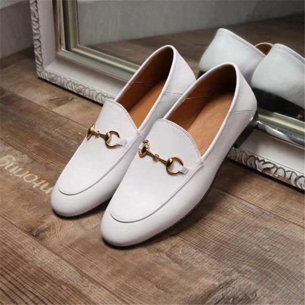 Марка Женщина Мокасины из натуральной кожи Мокасины из коровьей кожи Horsebit
Марка Женщина Мокасины из натуральной кожи Мокасины из коровьей кожи Horsebit