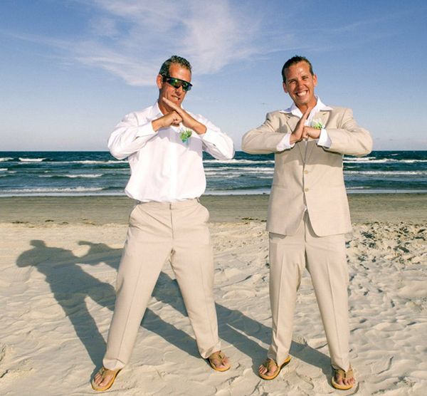 simple casual 2018 summer beach beige men suits blazer custom made slim fit wedding suits bridegroom groomsmen 2piece man prom tuxedos, Black;gray
simple casual 2018 summer beach beige men suits blazer custom made slim fit wedding suits bridegroom groomsmen 2piece man prom tuxedos, Black;gray