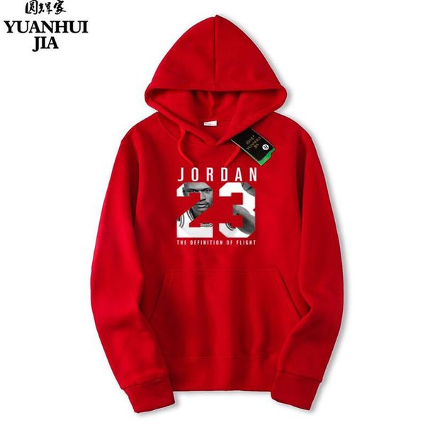 

2018 23 Men Sportswear Fashion Print Mens hoodies Pullover Hip Hop Mens tracksuit Sweatshirts hoodie sweats