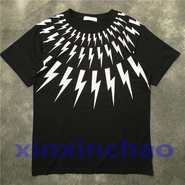2018 summer Luxury Europe High Quality mens Lightning printing Tshirt Fashion Men Women T Shirt unsex Designer t shirt Casual tee tops
2018 summer Luxury Europe High Quality mens Lightning printing Tshirt Fashion Men Women T Shirt unsex Designer t shirt Casual tee tops