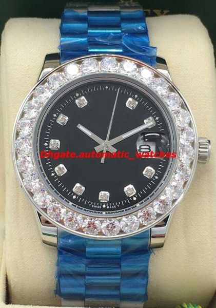 selling luxury watches 4 style bigger diamond bezel diamond dial mens 116334 40mm automatic fashion men's watch wristwatch, Slivery;brown
selling luxury watches 4 style bigger diamond bezel diamond dial mens 116334 40mm automatic fashion men's watch wristwatch, Slivery;brown