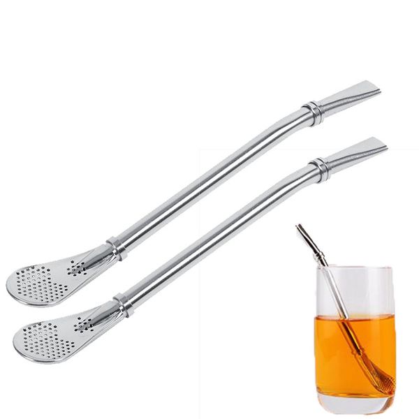 reusable stainless steel drinking straws yerba mates strainer drinking straws filtered spoon straw accessories
reusable stainless steel drinking straws yerba mates strainer drinking straws filtered spoon straw accessories