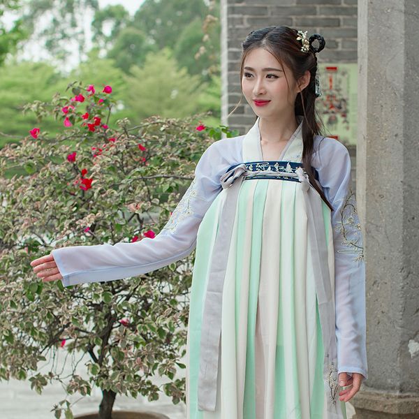 chinese ancient tang dynasty clothing for stage women chinese folk dance costume brocade traditional hanfu dress ethnic outfit, Black;red
chinese ancient tang dynasty clothing for stage women chinese folk dance costume brocade traditional hanfu dress ethnic outfit, Black;red
