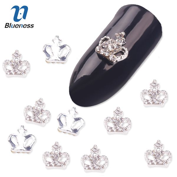 blueness 10pcs glitter silver alloy rhinestones crown nail art ,rhinestones for nails,2017 fashion tn935 gift, Silver;gold
blueness 10pcs glitter silver alloy rhinestones crown nail art ,rhinestones for nails,2017 fashion tn935 gift, Silver;gold