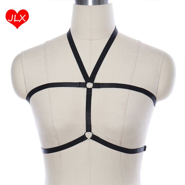 jlx.harness 90s women fetish body harness lingerie open chest cage bralette goth underwear crop wear cupless bra bondage harness, Black;white
jlx.harness 90s women fetish body harness lingerie open chest cage bralette goth underwear crop wear cupless bra bondage harness, Black;white